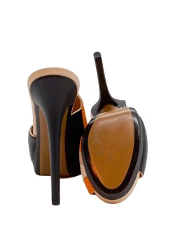 Pantoletten>Fendi Absatz Pantoletten Größe 36