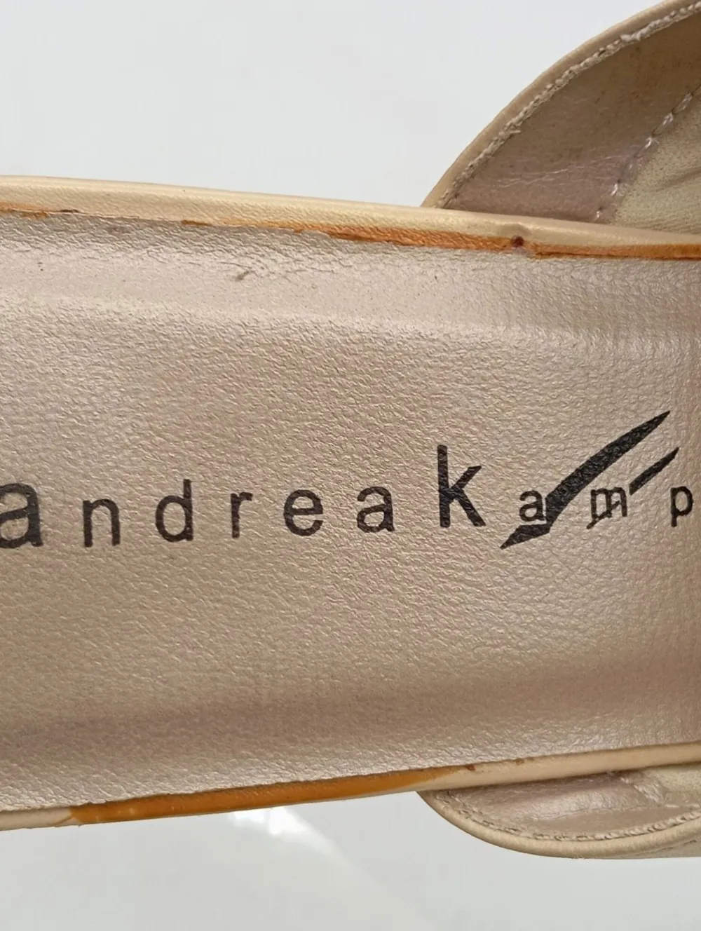 Absatz Pantoletten Größe 39-Andrea Kamp Best