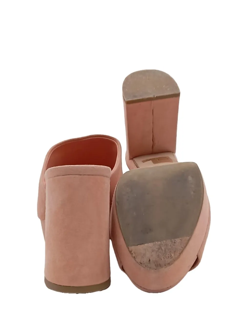 Pantoletten>Julie dee Absatz Pantoletten Größe 37 nude