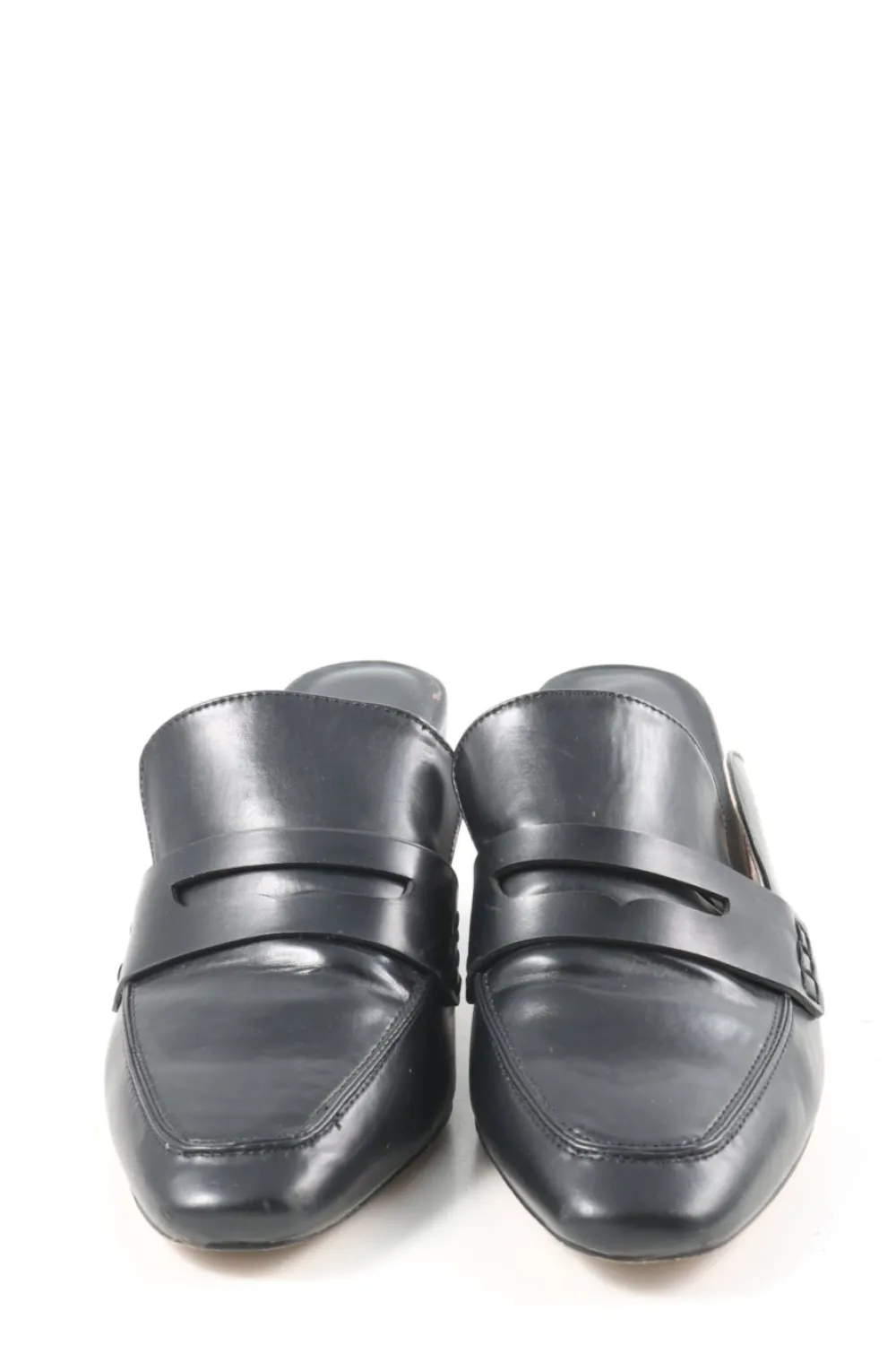 Pantoletten>H&M Absatz Pantoletten Größe 41 schwarz