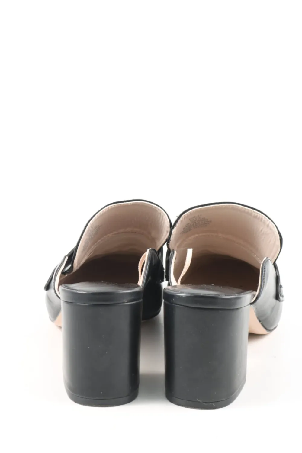 Pantoletten>H&M Absatz Pantoletten Größe 41 schwarz