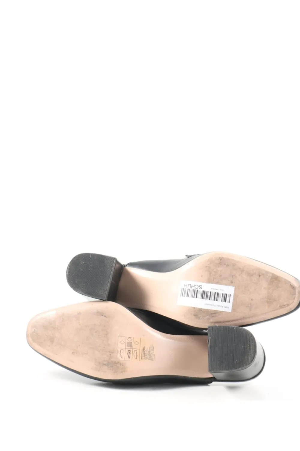 Pantoletten>H&M Absatz Pantoletten Größe 41 schwarz