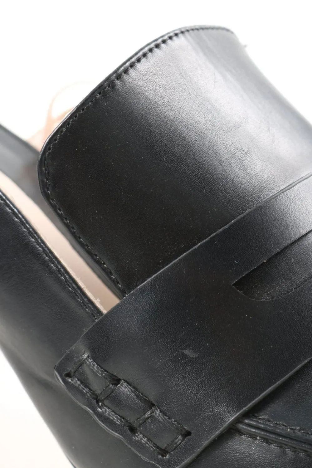 Pantoletten>H&M Absatz Pantoletten Größe 41 schwarz