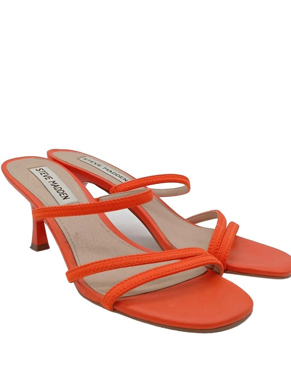 Pantoletten>Steve Madden Absatz Pantoletten Größe 36 neonorange