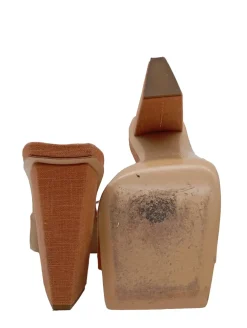 Pantoletten>GIA/RHW Absatz Pantoletten Größe 37 braun