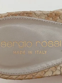 Absatz Pantoletten Größe 40,5-Sergio Rossi Discount