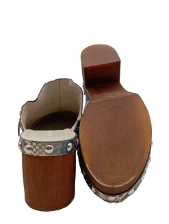 Pantoletten>Elvio Zanon Absatz Pantoletten Größe 38