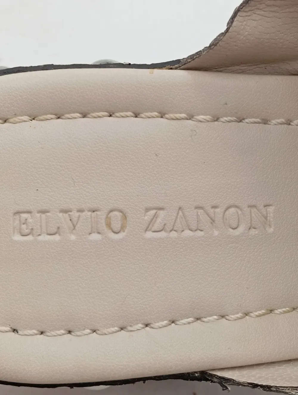 Pantoletten>Elvio Zanon Absatz Pantoletten Größe 38