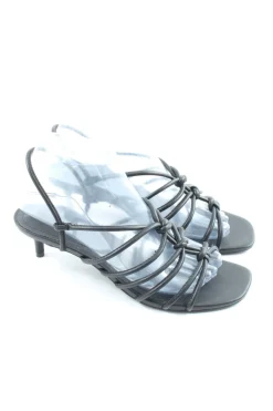 Pantoletten>H&M Absatz Pantoletten Größe 38 schwarz