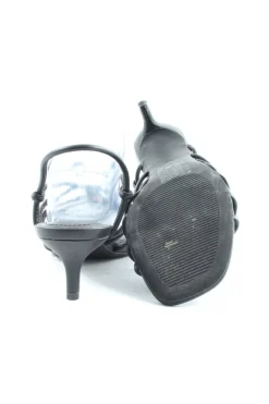 Pantoletten>H&M Absatz Pantoletten Größe 38 schwarz