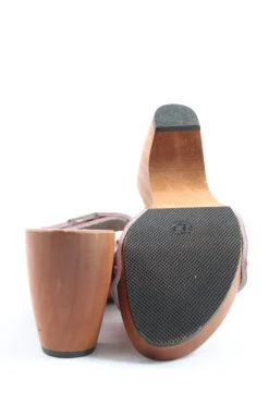 Pantoletten>KOAH Absatz Pantoletten Größe 36,5 pink