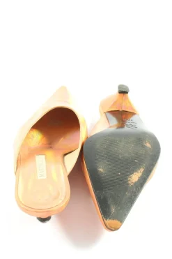 Absatz Pantoletten Größe 37,5-Martine Clay Discount