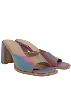 Pantoletten>E8 By Miista Absatz Pantoletten Größe 38 blaupink