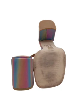 Pantoletten>E8 By Miista Absatz Pantoletten Größe 38 blaupink