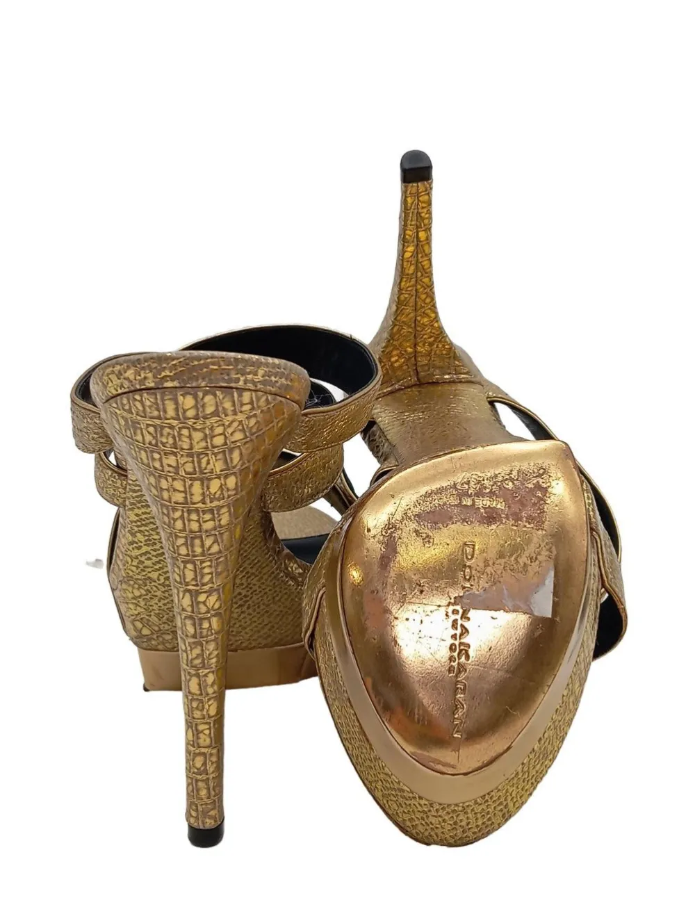 Absatz Pantoletten Größe 37-Donna Karan New