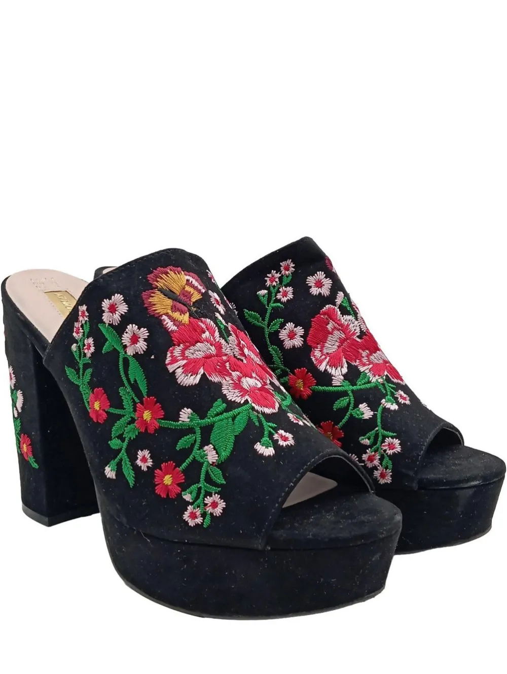 Pantoletten>Primark Absatz Pantoletten Größe 39 schwarz