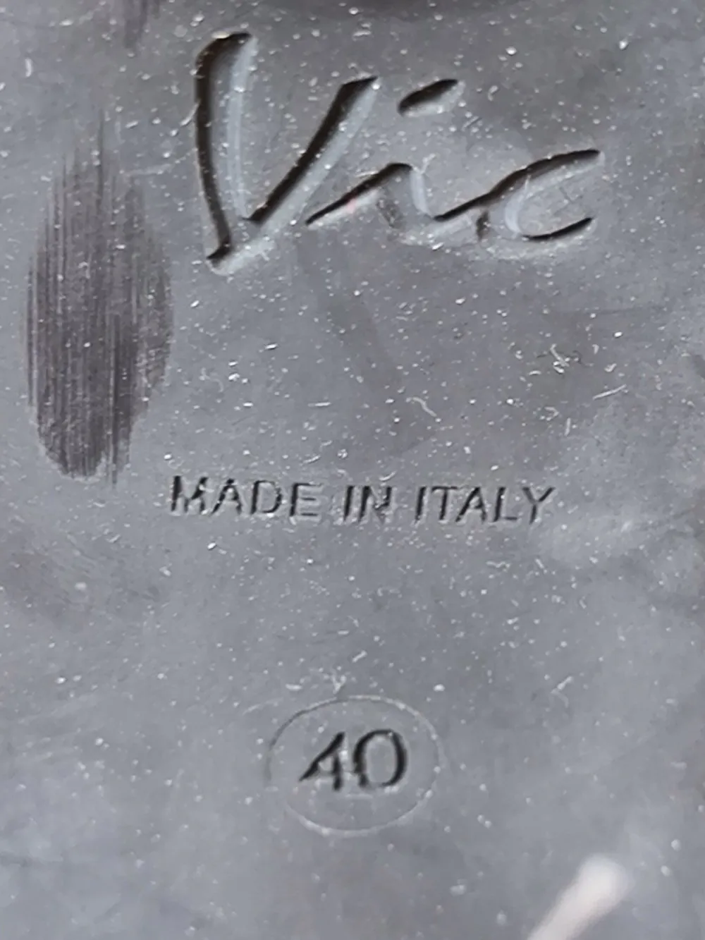 Stiefel>vic Absatz Stiefel Größe 40 hellgrau