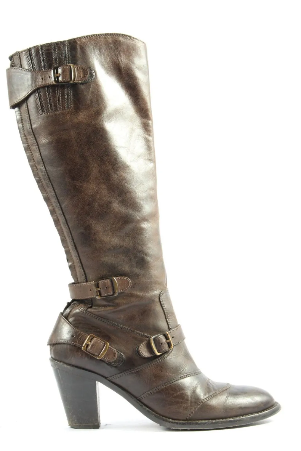 Stiefel>Trialmaster Absatz Stiefel Größe 38 braun