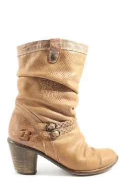 Stiefel>Lavorazione Artigiana Absatz Stiefel Größe 36 hellorange