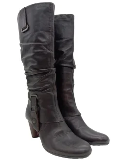 Stiefel>Laura Absatz Stiefel Größe 39 braun