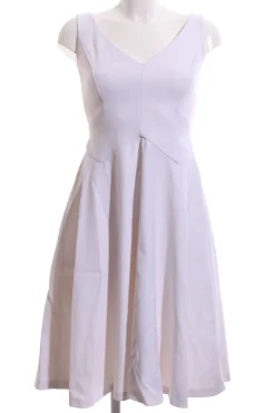 Kleider>Hobbs A-Linien Kleid Größe 36 wollweiß