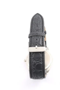 Uhren>Eiger Analoguhr schwarzsilberfarben