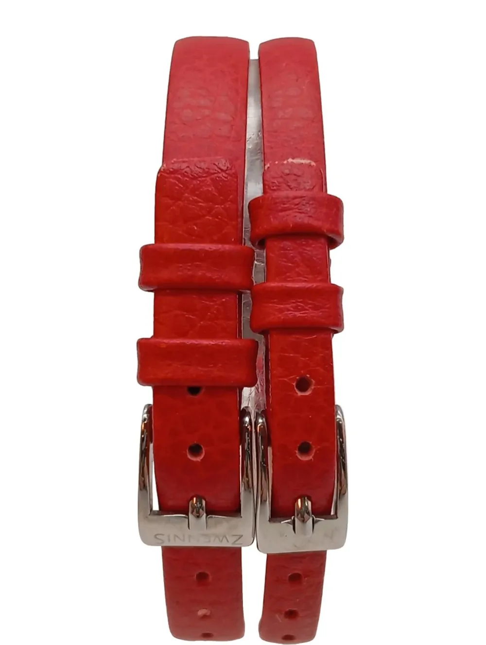 Uhren>Zwennis Analoguhr silberfarbenrot