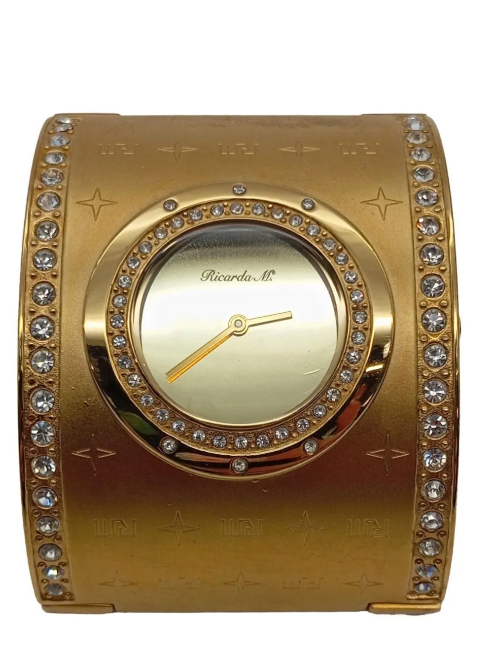Uhren>Ricarda M Analoguhr goldfarben