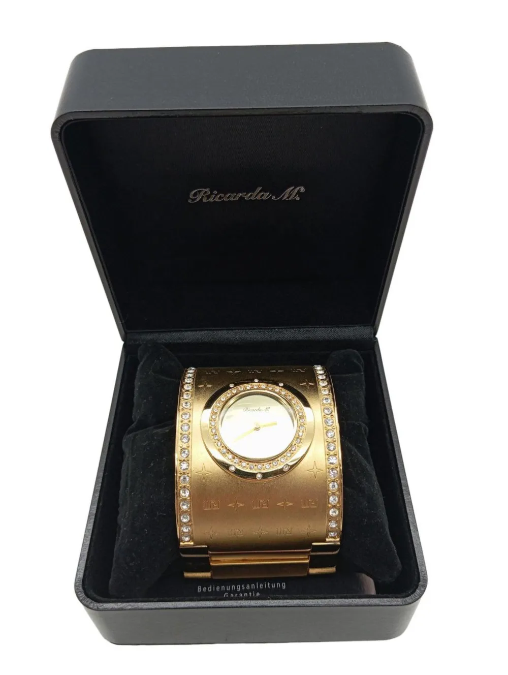 Uhren>Ricarda M Analoguhr goldfarben