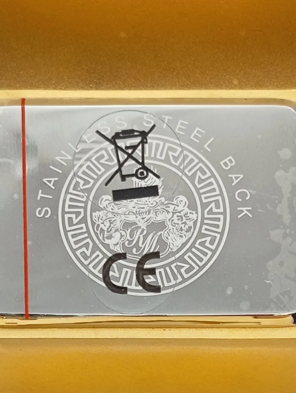 Uhren>Ricarda M Analoguhr goldfarben