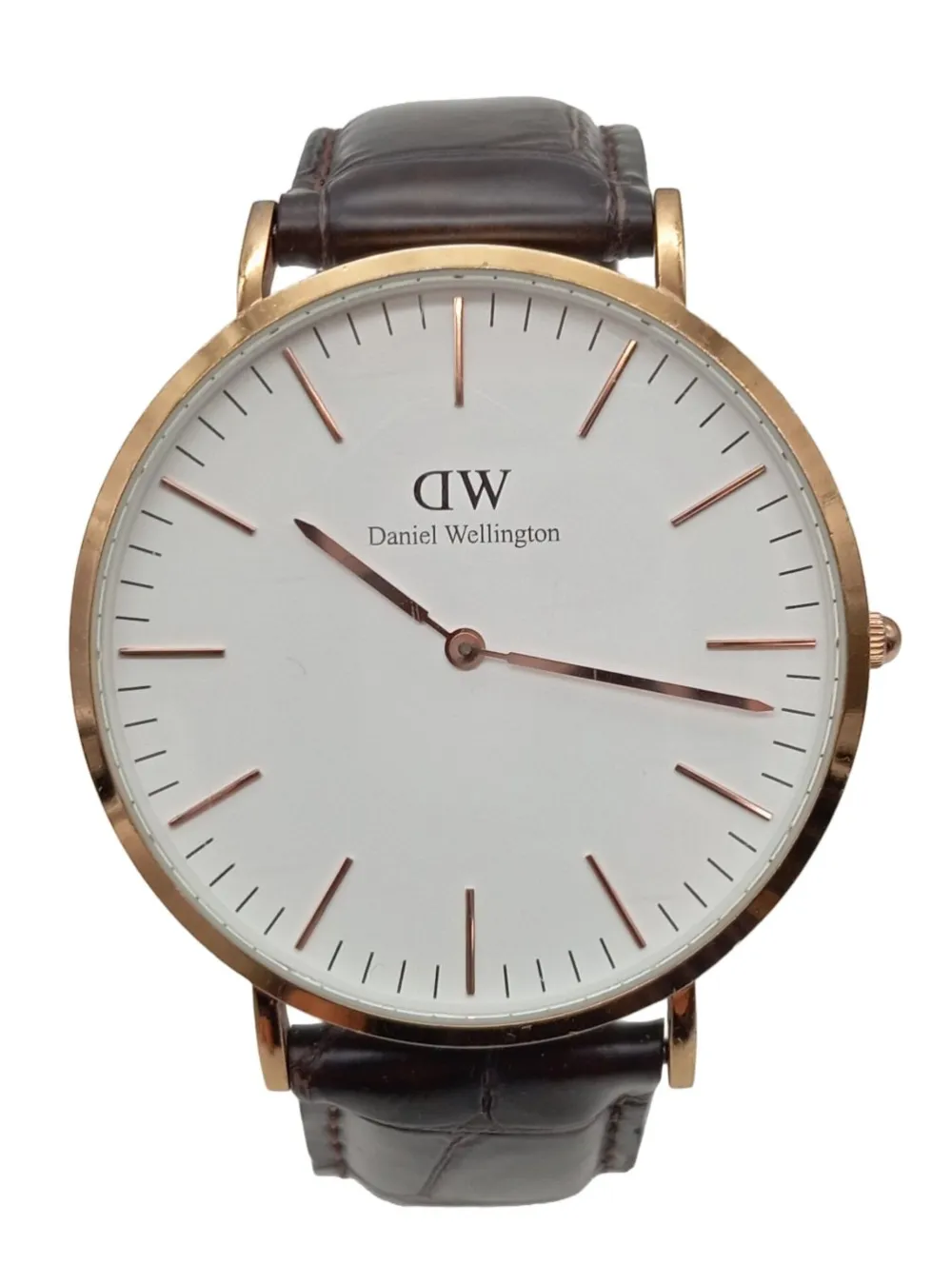 Uhren>Daniel Wellington Analoguhr goldfarbenbraun
