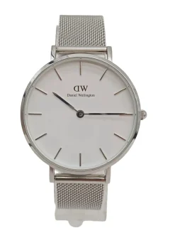Uhren>Daniel Wellington Analoguhr silberfarben