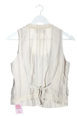 Anzüge>Mach3 Anzugweste Größe 36 hellgrauwollweiß