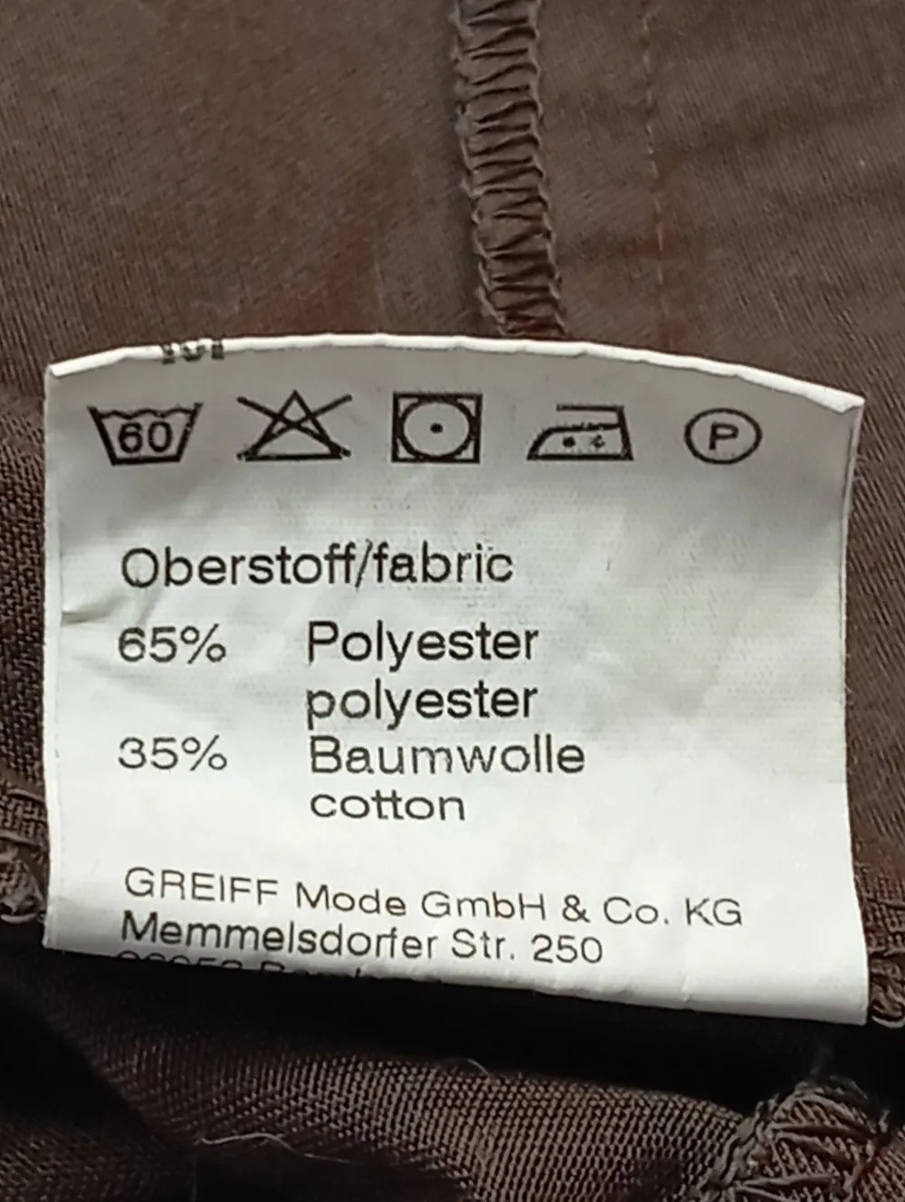 Anzüge>Greiff Anzugweste Größe 38 braun