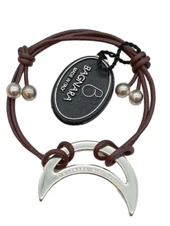Armschmuck>Bagnara Armband silberfarbenbraun