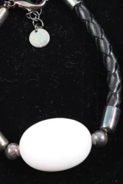 Armschmuck>Pippa & Jean Armband schwarzweiß