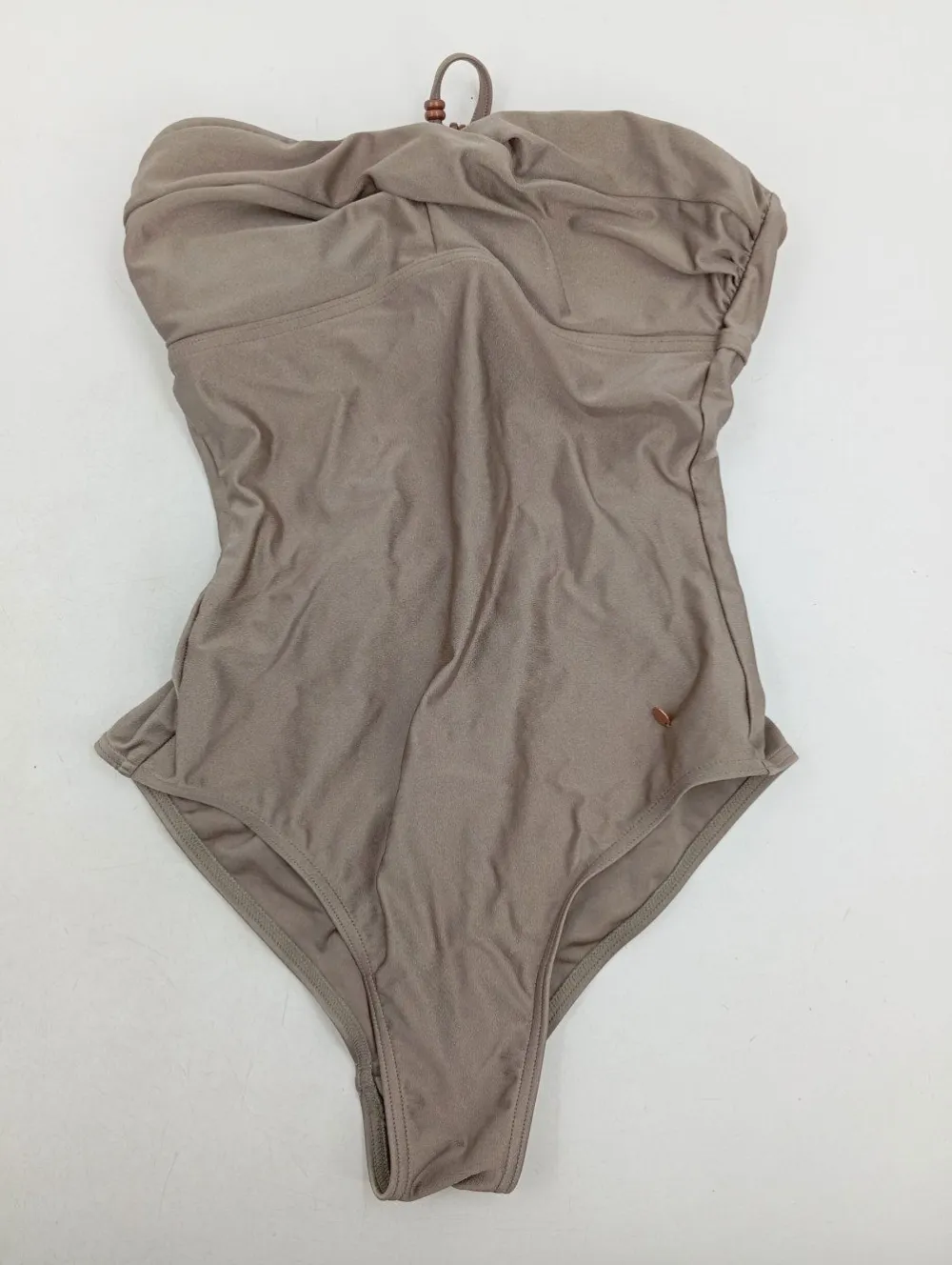 Bademode>Esprit Badeanzug Größe 36 beige