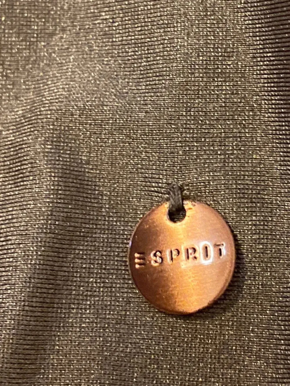 Bademode>Esprit Badeanzug Größe 36 beige