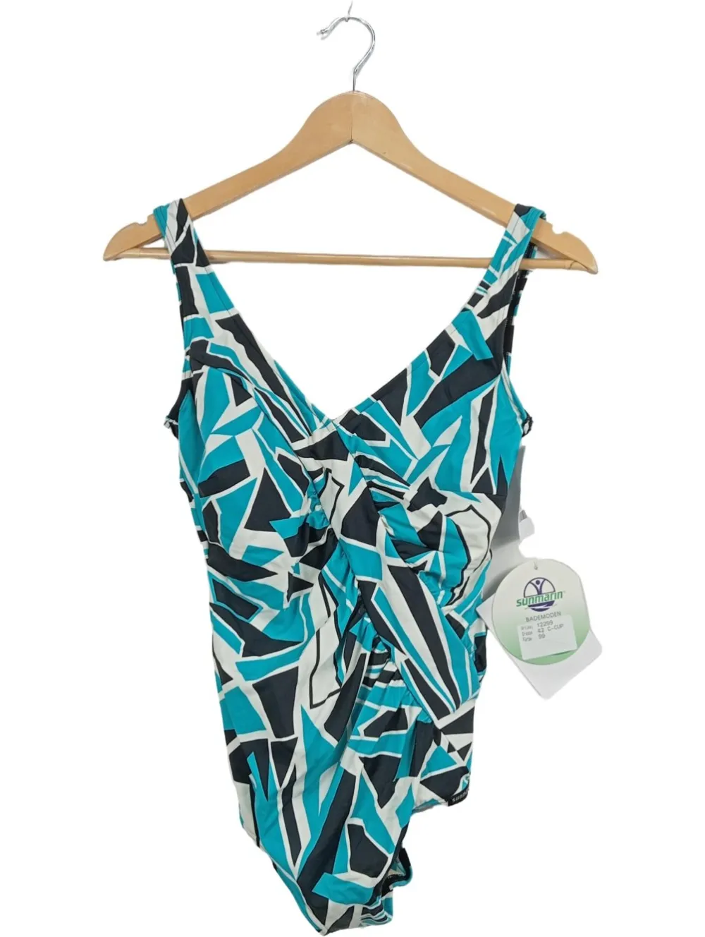 Bademode> Badeanzug Größe 42 türkis