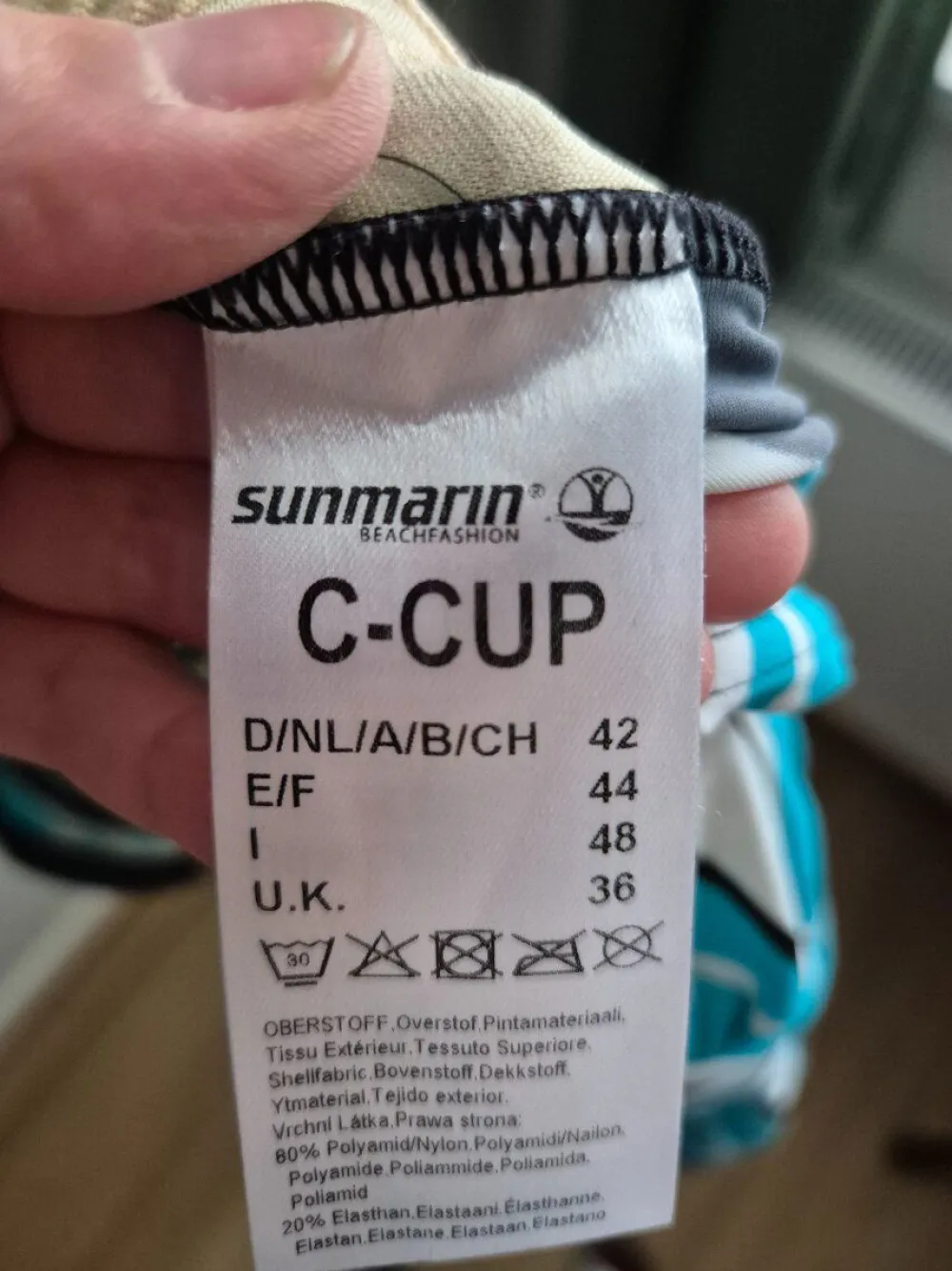 Bademode> Badeanzug Größe 42 türkis