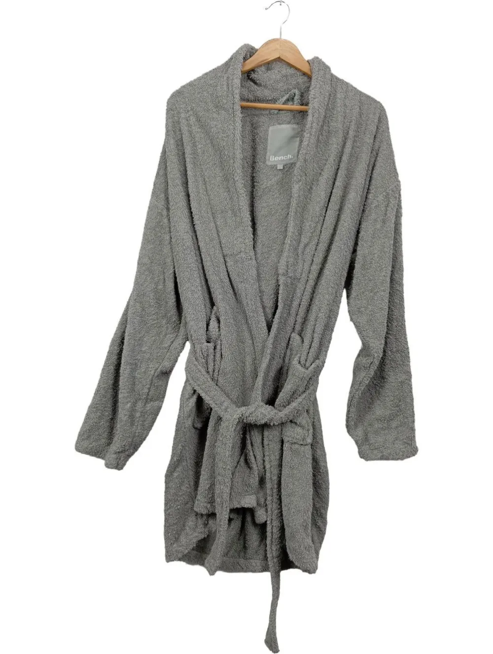 Homewear>Bench Bademantel Größe 38 grau
