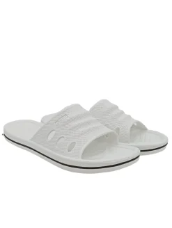 Pantoletten>oyanda Badeslipper Größe 39 weiß