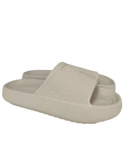 Pantoletten>Pammys Badeslipper Größe 44 wollweiß