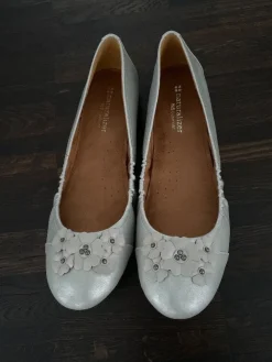 Ballerinas> Ballerinas Größe 41 silberfarben