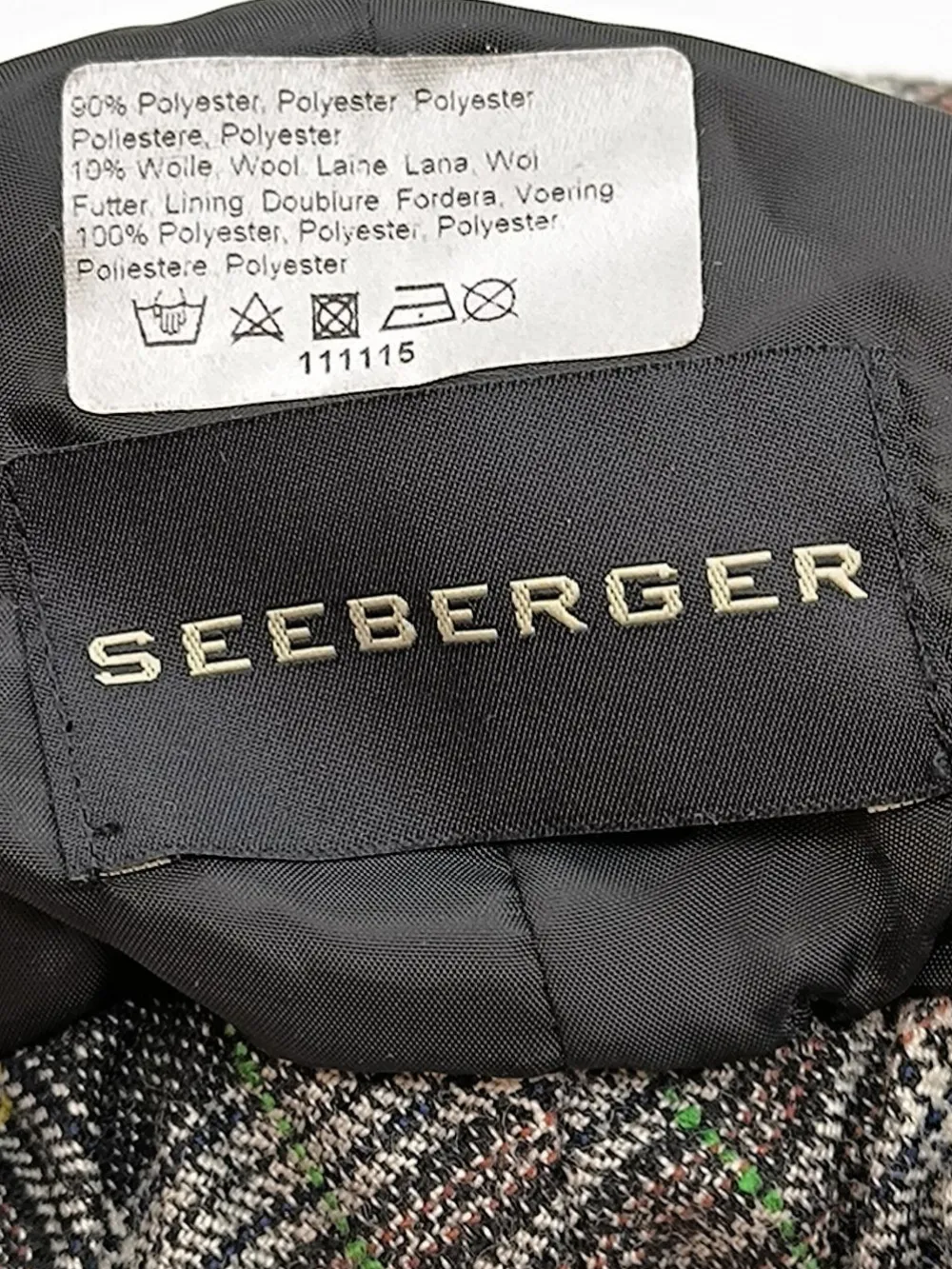 Mützen>Seeberger Ballonmütze weißschwarz