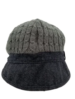 Mützen>Nobis Ballonmütze dunkelgrauschwarz