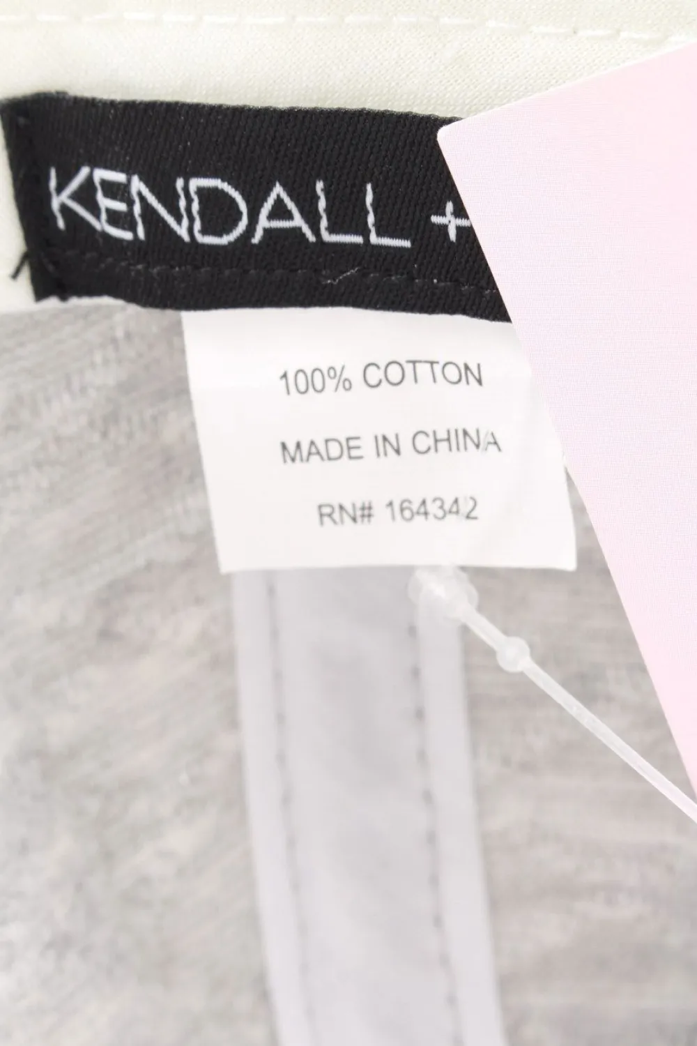 Mützen>Kendall + Kylie Basecap Größe 56 schwarzhellgrau