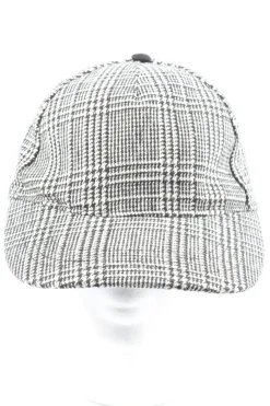 Mützen>katag Basecap Größe 54 weißschwarz