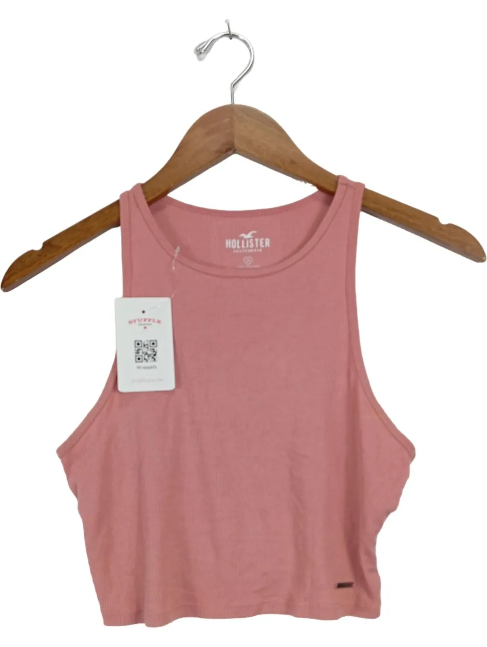 Tops>Hollister Basic Top Größe 38 pink