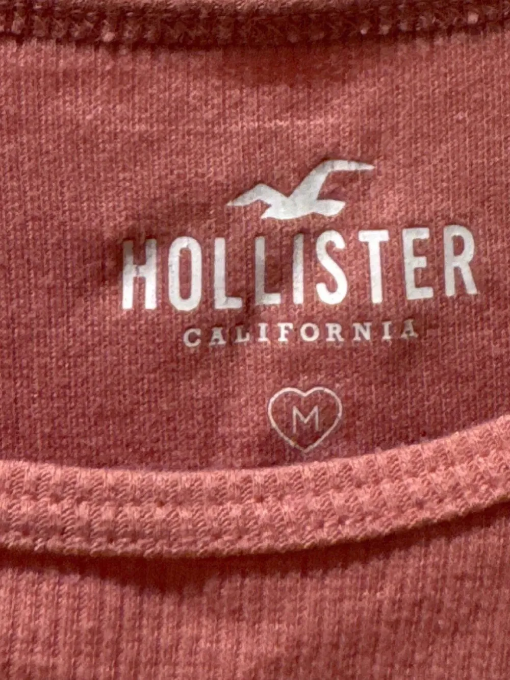 Tops>Hollister Basic Top Größe 38 pink